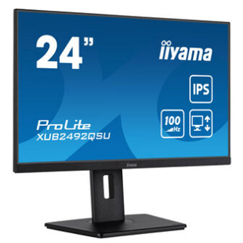 IIYAMA ProLite XUB2492QSU-B1 60,96cm (24") 2K IPS 100Hz HDMI/DP zvočniki monitor