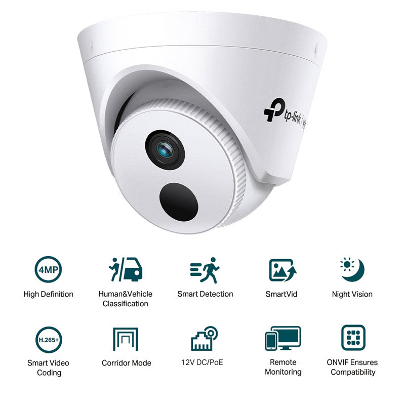 TP-LINK VIGI C440I 2.8mm IR dnevna/nočna 4MP LAN QHD nadzorna kamera