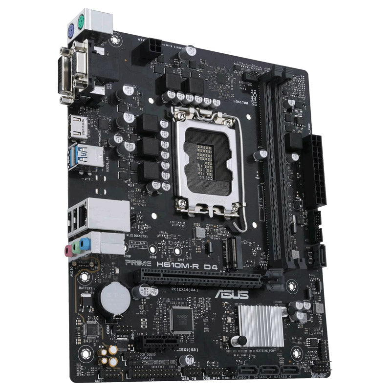 ASUS Prime H610M-R D4 LGA1700 DDR4 mATX Motherboard