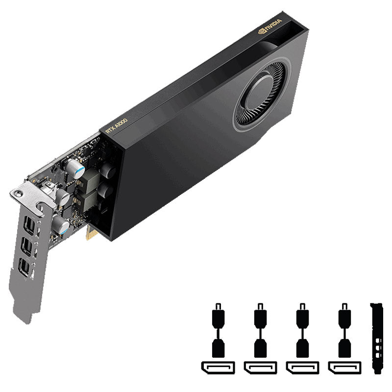 PNY RTX A1000 8GB DDR6 VCNRTXA1000-PB low profile profesionalna grafična kartica