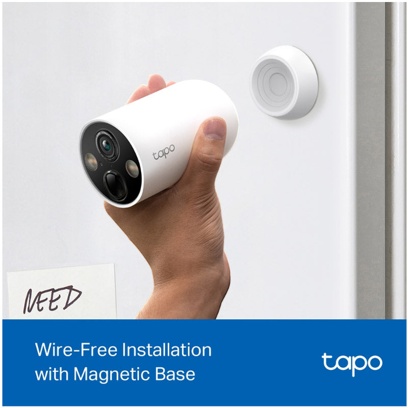 TP-LINK Tapo C425 4MP 2K QHD dnevna/nočna Wi-Fi Full-Color brez kablov nadzorna kamera