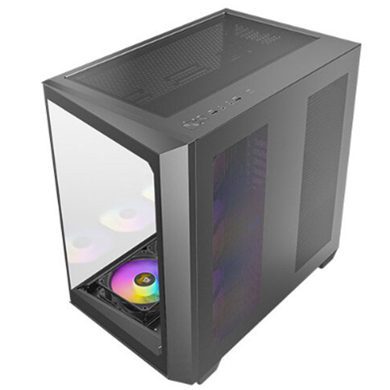 ANTEC C5 ARGB Midi-Tower okno črno gaming ohišje