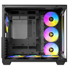 ANTEC C5 ARGB Midi-Tower okno črno gaming ohišje