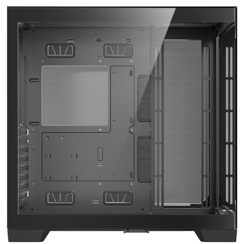 ANTEC C8 leseno ohišje Full-Tower z oknom, črno/rjavo, za igranje iger