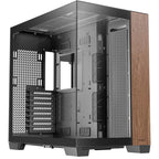 ANTEC C8 leseno ohišje Full-Tower z oknom, črno/rjavo, za igranje iger