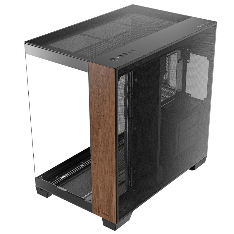 ANTEC C8 leseno ohišje Full-Tower z oknom, črno/rjavo, za igranje iger