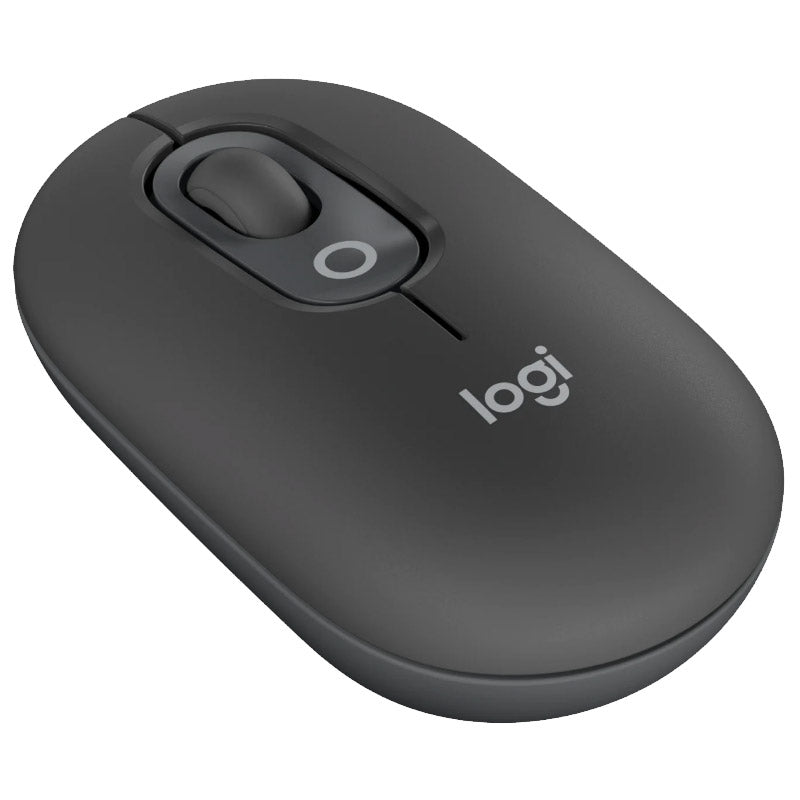 LOGITECH POP Emoji brezžična optična grafitna miška