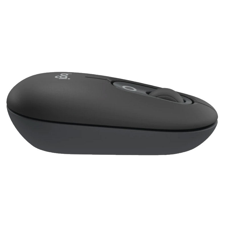 LOGITECH POP Emoji brezžična optična grafitna miška