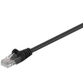 GOOBAY U/UTP CAT 5e LAN patch 2m črn povezovalni kabel