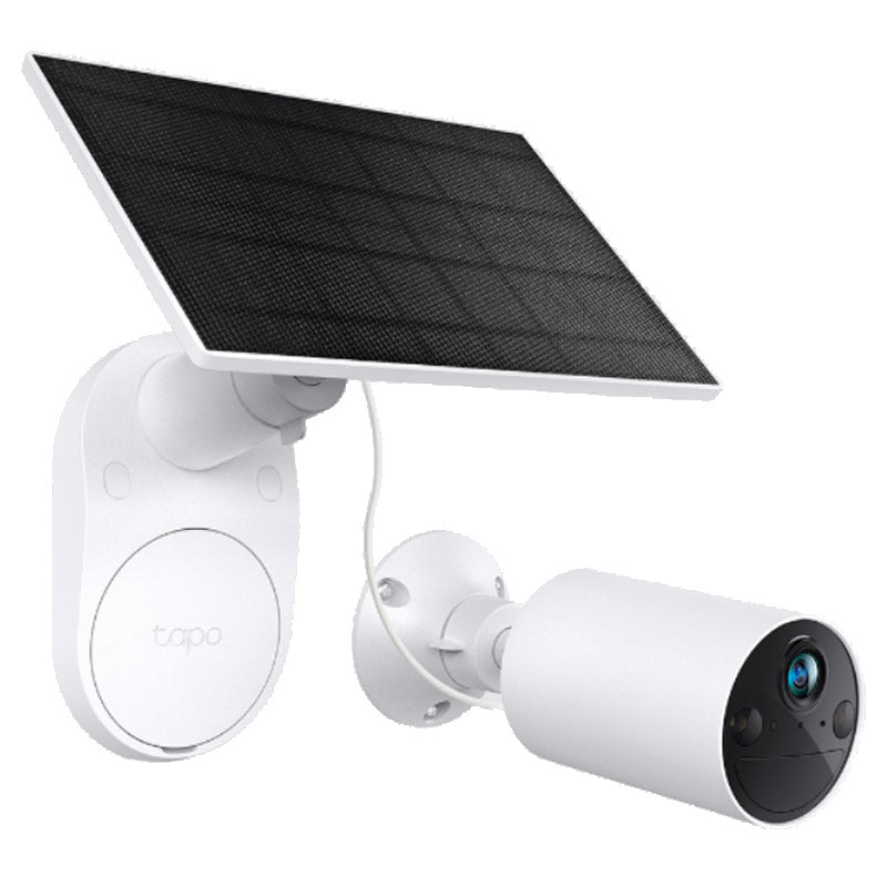 TP-LINK Tapo C410 KIT 3MP 2K WiFi zunanja brezžična baterijska solarni panel bela nadzorna kamera