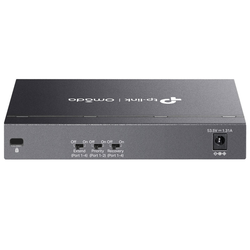 TP-LINK Omada DS106P 6-port 10/100Mbps PoE+ RJ45 nemanagirano mrežno stikalo switch