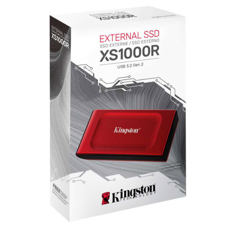KINGSTON SXS1000 2TB USB3.2 Gen 2 SXS1000R/2000G rdeč prenosni zunanji SSD
