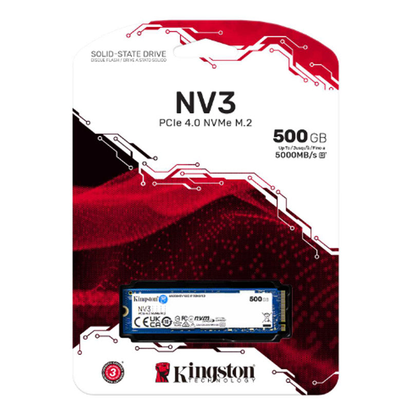 KINGSTON NV3 500GB M.2 PCIe 4.0 NVMe SNV3S/500G SSD
