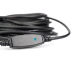 DIGITUS Active USB 3.0 (M) na USB 3.0 (Ž) SuperSpeed 10m črni podaljševalni kabel