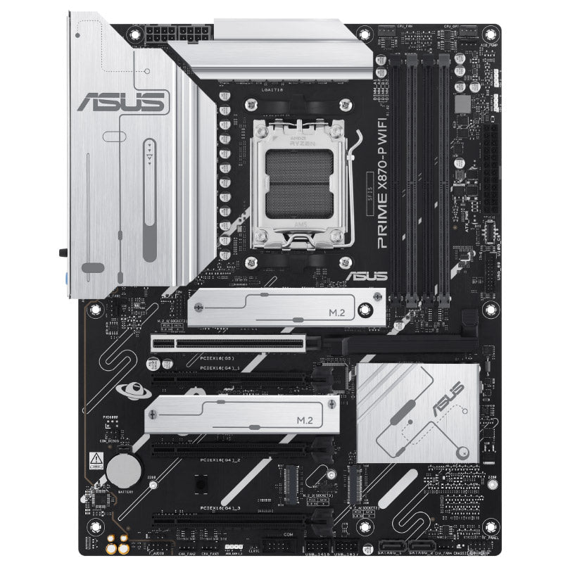ASUS Prime X870-P WIFI AM5 DDR5 RGB gaming ATX motherboard