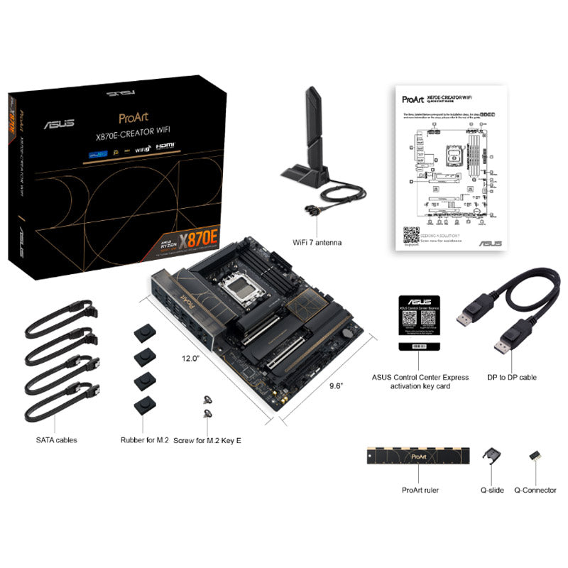 ASUS ProArt X870E-CREATOR WiFi AM5 DDR5 ATX Motherboard