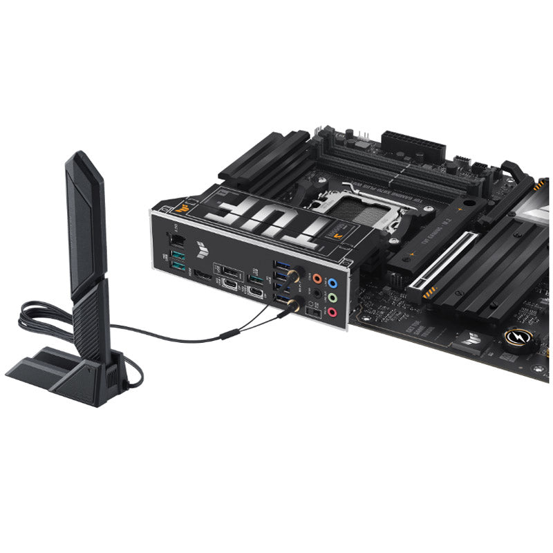 ASUS TUF GAMING X870-PLUS WIFI AM5 DDR5 RGB gaming ATX motherboard