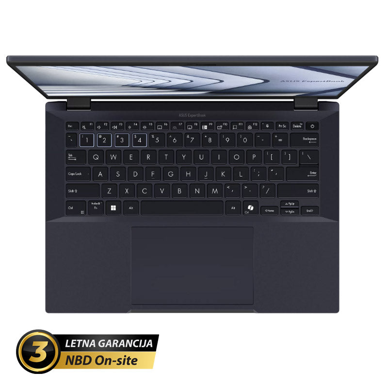 ASUS ExpertBook B3 14" (35,56cm) WUXGA Core Ultra 7 155H 32GB 1TB 4G Win11 Pro prenosni računalnik B3404CMA-4G-WB75D0X