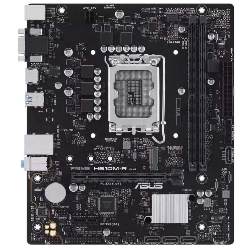 ASUS Prime H610M-R LGA1700 DDR5 mATX Motherboard