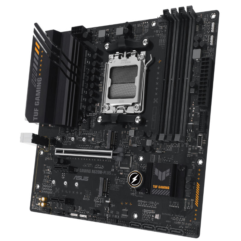 ASUS TUF GAMING A620M-PLUS AM5 DDR5 mATX Motherboard