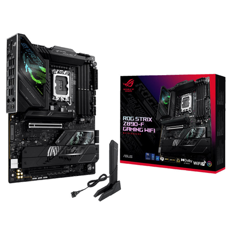 ASUS ROG STRIX Z890-F GAMING WIFI LGA1851 DDR5 RGB gaming ATX motherboard