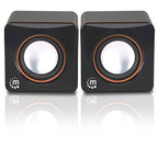 MANHATTAN 2600 2.0 6W USB 3.5mm črni zvočniki