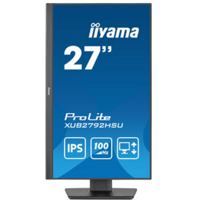 IIYAMA ProLite XUB2792HSU-B6 68,6cm (27") FHD IPS 100Hz HDMI/DP zvočniki črn monitor