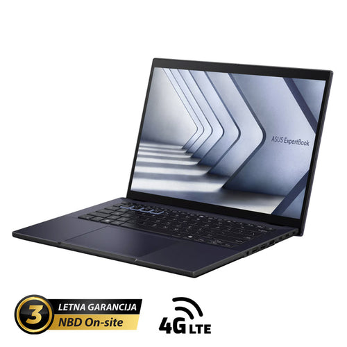 ASUS ExpertBook B3 14" (35,56cm) WQXGA Core Ultra 7 155H 16GB 1TB 4G Windows 11 Pro prenosnik B3404CMA_L-QN0816X