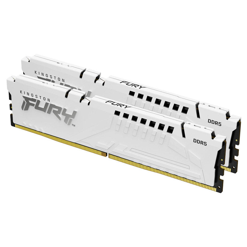 KINGSTON Fury Beast White 32 GB (2x16 GB) 5600MT/s DDR5 CL36 KF556C36BWEK2-32 RAM pomnilnik