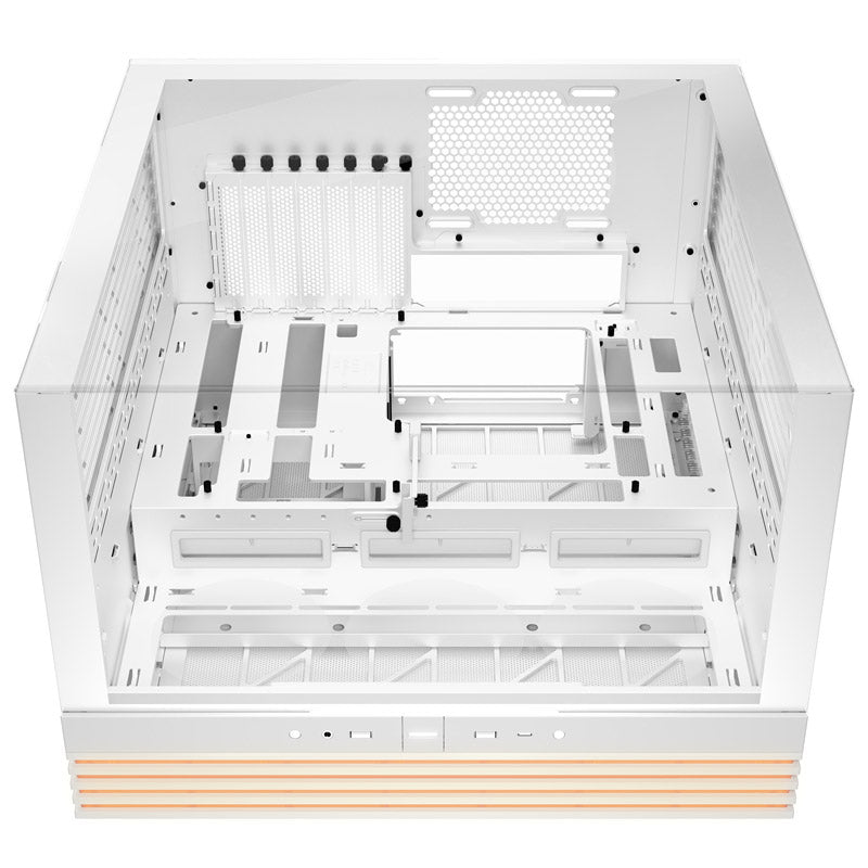 BE QUIET! LIGHT BASE 600 DX (BGW66) RGB midi-ATX okno belo ohišje