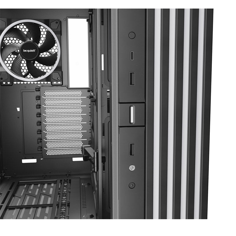 BE QUIET! LIGHT BASE 900 FX (BGW71) RGB okno, ohišje, stolp, črno