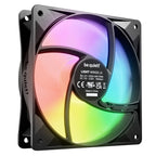 BE QUIET! LIGHT WINGS LX (BL122) RGB 120 mm 4-pinski PWM 3x bel ventilator