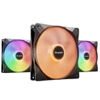 BE QUIET! LIGHT WINGS LX (BL127) RGB 140mm 4-pin PWM 3x ventilator