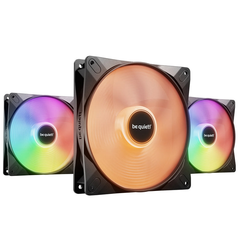 BE QUIET! LIGHT WINGS LX High Speed (BL130) RGB 140mm 4-pinski PWM 3x ventilator