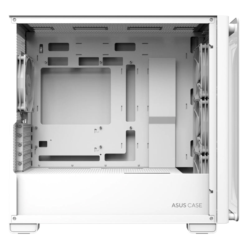 ASUS A23 PLUS ARGB micro-ATX ohišje z oknom BTF belo