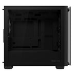 ASUS A23 PLUS ARGB micro-ATX ohišje z oknom BTF črne barve