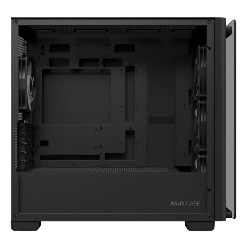 ASUS A23 PLUS ARGB micro-ATX ohišje z oknom BTF črne barve