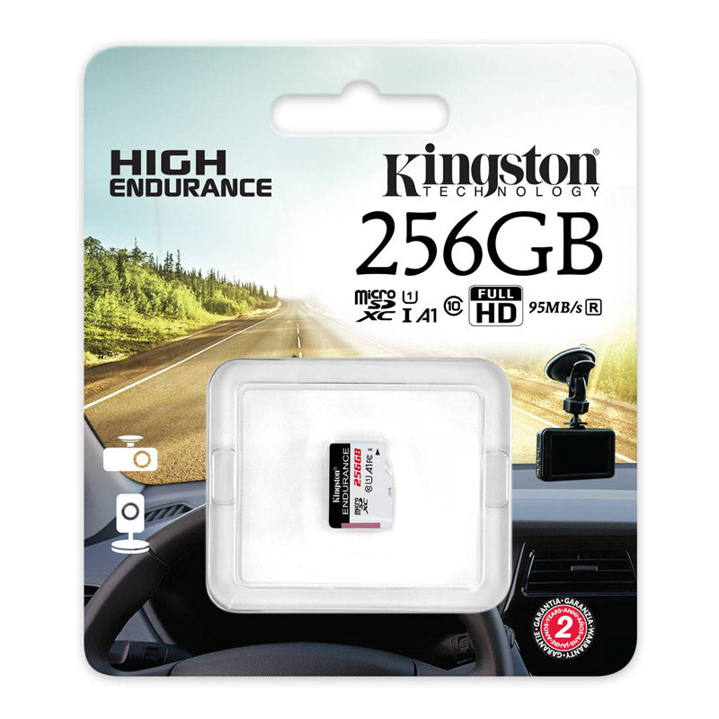 KINGSTON High Endurance microSD 256GB razred 10 UHS-I U3 SDCE/256GB pomnilniška kartica