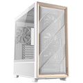 ANTEC Flux midi-ATX Window leseno belo/rjavo gaming ohišje