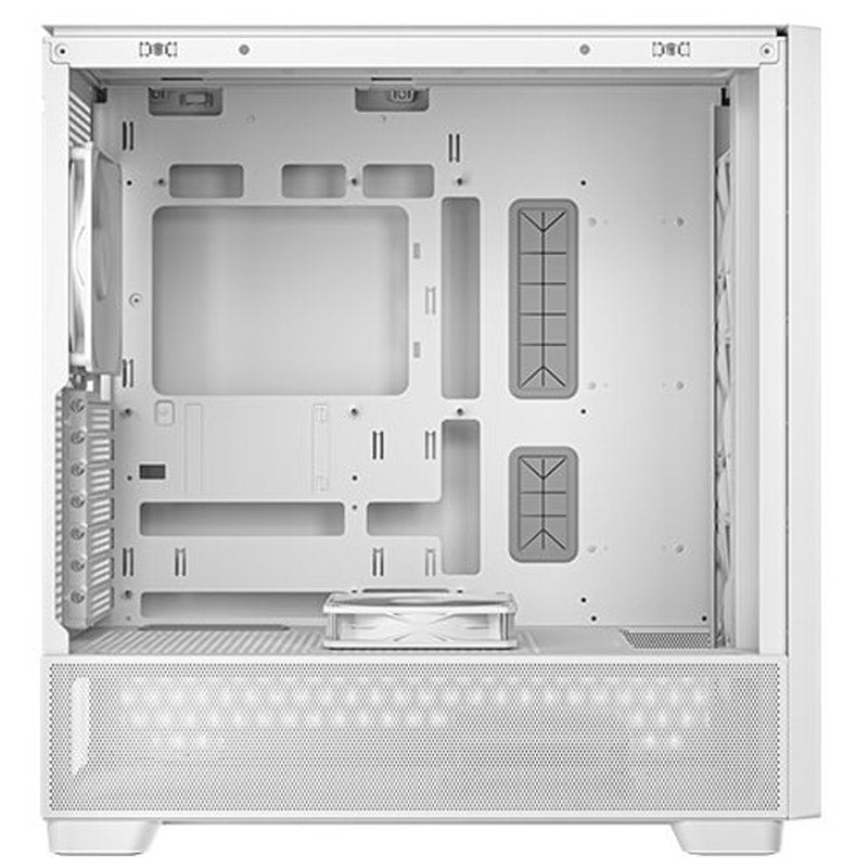 ANTEC Flux midi-ATX Window leseno belo/rjavo gaming ohišje
