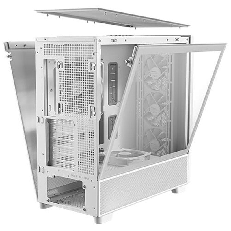 ANTEC Flux midi-ATX Window leseno belo/rjavo gaming ohišje