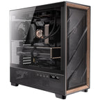 ANTEC Flux PRO Full Tower okno leseno črno/rjavo igralno ohišje