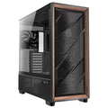 ANTEC Flux PRO Full Tower okno leseno črno/rjavo igralno ohišje