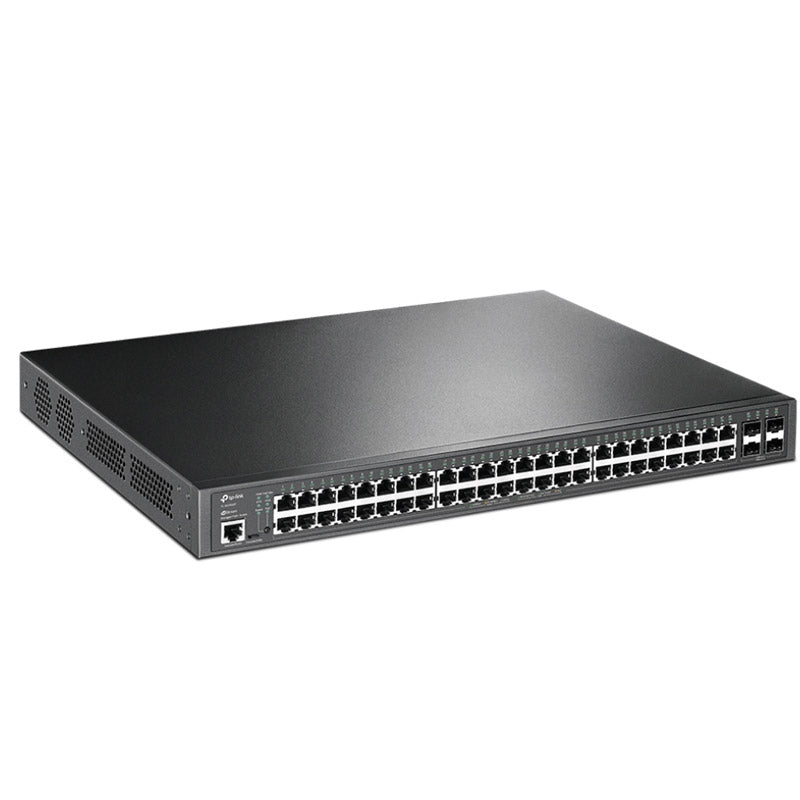 TP-LINK JetStream TL-SG3452P 52-portno 48x Gigabit PoE+ RJ45 4x Gigabit SFP L2+ mrežno stikalo