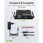 GOOBAY USB 3.0 adapter za diske IDE in SATA