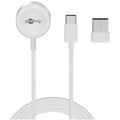 GOOBAY Apple Watch Charger USB-C/USB-A 5V 2,5W beli polnilec