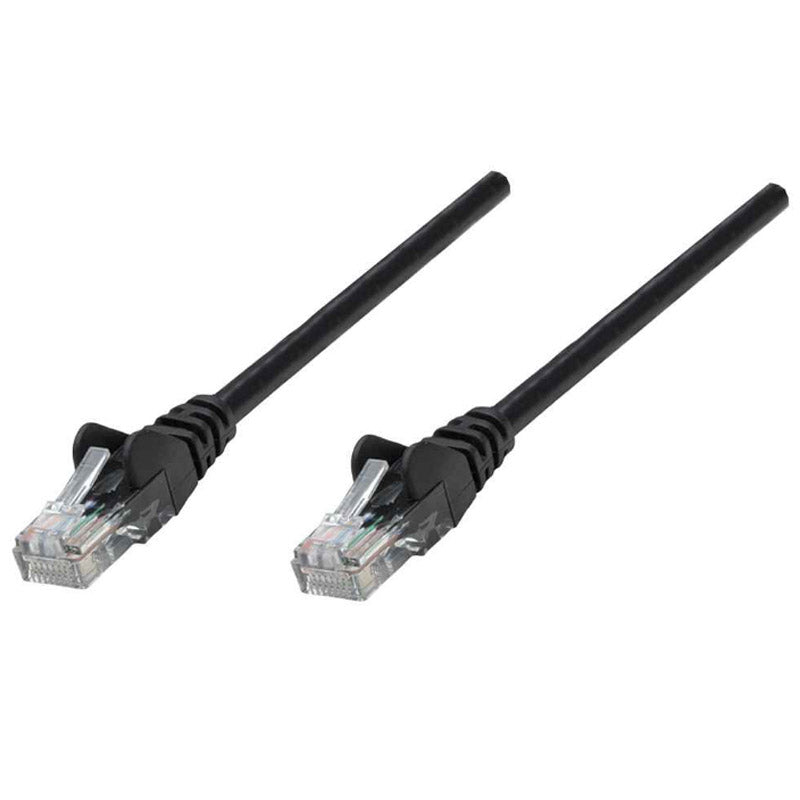 INTELLINET CAT6 UTP 2m črn mrežni priključni patch kabel
