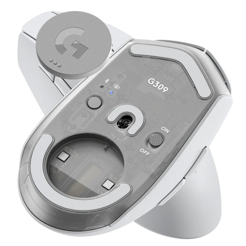 LOGITECH G309 LIGHTSPEED brezžična optična miška Bluetooth, bela