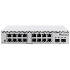 MIKROTIK CSS318-16G-2S+IN 16-port RJ45 2x 10G SFP+ L2 Smart mrežno stikalo switch