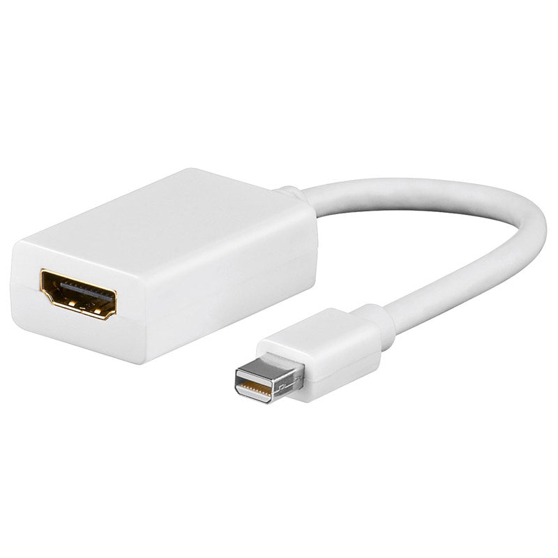 GOOBAY Mini DisplayPort (M) na HDMI (Ž) 0,15m bel adapter